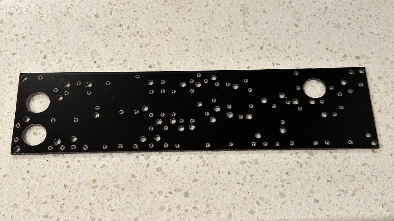 Mk II drilled board